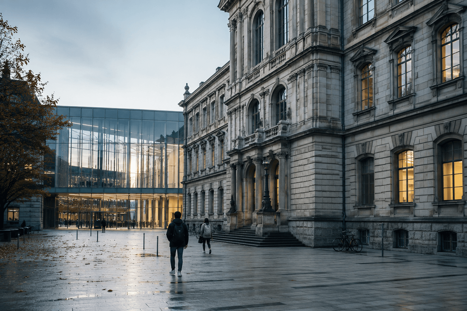 University campus in Germany